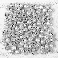 Бубенчики для рукоделия, набор 100 шт., размер 1 шт. — 0,6 см, цвет серебристый Бубенчики для рукоделия, набор 100 шт., размер 1 шт. — 0,6 см, цвет серебристый