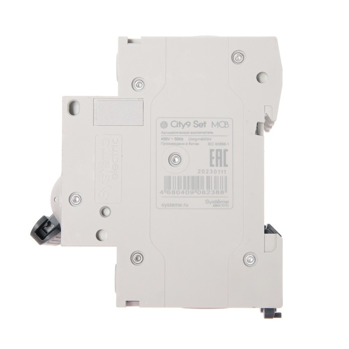 Автоматический выключатель SE City9 Set, С, 10 А, 3P, 4.5 kA, 400 В