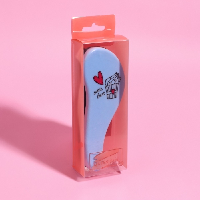 Расчёска массажная, 5,5 × 14,5 см, рисунок МИКС Расчёска массажная, 5,5 × 14,5 см, рисунок МИКС