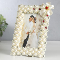 Фоторамка 10х15 см "Ромашка" белая 21х15 см Фоторамка 10х15 см "Ромашка" белая 21х15 см