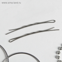 Зажим для волос "Волна" 5,6 см, хром (набор 20 шт) Зажим для волос "Волна" 5,6 см, хром (набор 20 шт)