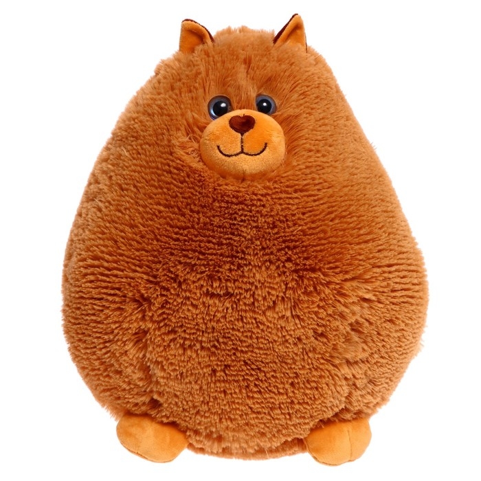 Мягкая игрушка &laquo;Кот Пушистик&raquo;, цвет рыжий, 30 см