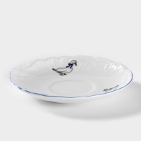 Блюдце &laquo;Рококо. Гуси&raquo;, d=12,5 см