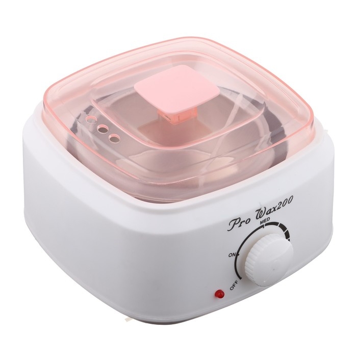 Воскоплав Luazon LVPL-05, баночный, 100 Вт, 400 г, регулировка температуры, белый Воскоплав Luazon LVPL-05, баночный, 100 Вт, 400 г, регулировка температуры, белый