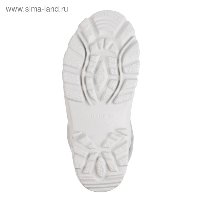 Сапоги детские ЭВА, комбинированный верх, цвет жемчужный, размер 27