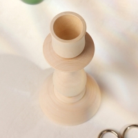 Заготовка для творчества Подсвечник 14хd6 см Заготовка для творчества Подсвечник 14хd6 см