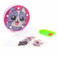 Ночник своими руками. Алмазная мозаика для детей с полным заполнением на ночнике &laquo;Котик&raquo;, 15 х 15 см