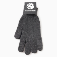 Перчатки из ангорской шерсти, цвет серый, р-р 18 Перчатки из ангорской шерсти, цвет серый, р-р 18