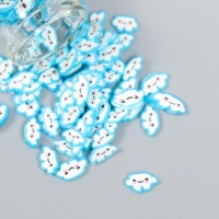 Декор для творчества пластик "Весёлое облако" набор 8 гр 5х2х2 см