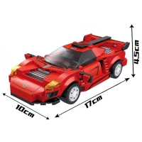 Конструктор Гонка «Спорткар», 302 детали Конструктор Гонка «Спорткар», 302 детали