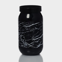 Банка стеклянная для сыпучих продуктов &laquo;Марбл&raquo;, 1 л