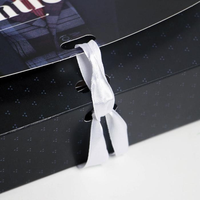 Коробка подарочная складная, упаковка, &laquo;Джентльмен&raquo;, 16.5 х 12.5 х 5 см