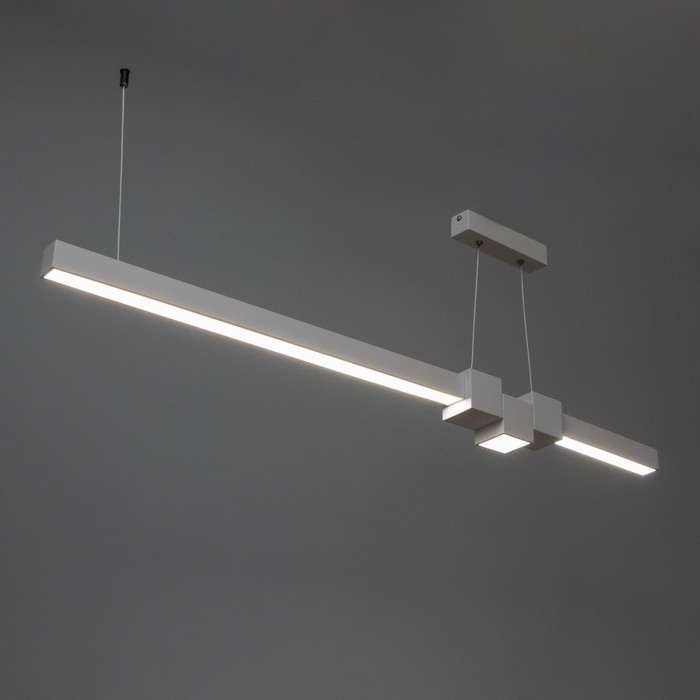 Светильник с ПДУ "Наоми" LED 20Вт 3000-6000К белый 120х100 см