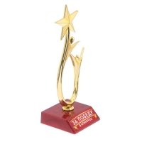 Кубок &laquo;За победу в конкурсе&raquo;, наградная фигура, золото, пластик, 18 х 7 см.