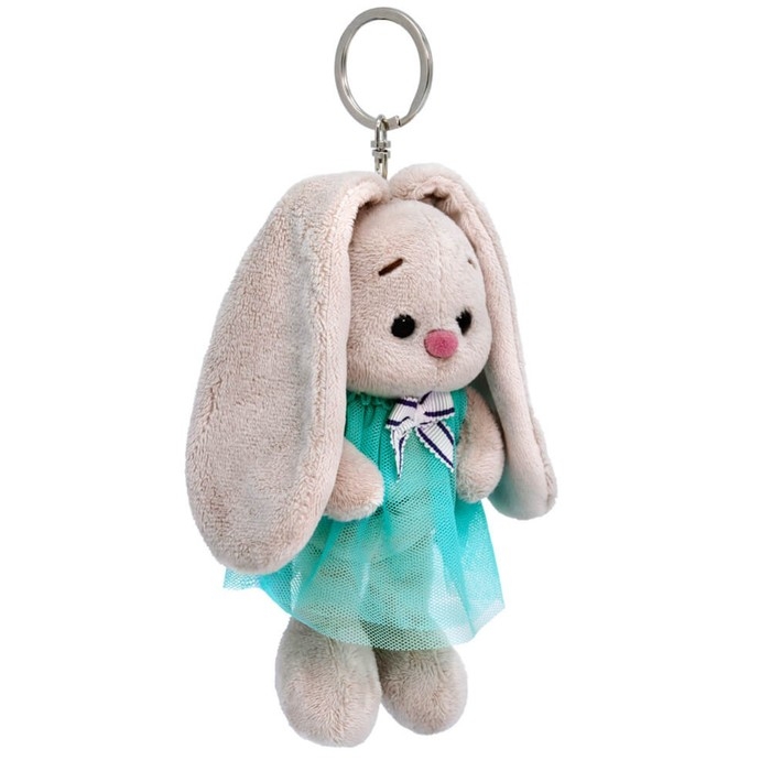 Мягкая игрушка-брелок «Зайка Ми в голубом платье», 14 см Мягкая игрушка-брелок «Зайка Ми в голубом платье», 14 см