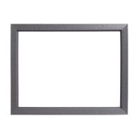 Рама для картин (зеркал) 30 х 40 х 2.7 см, пластиковая, Calligrata 651628, серебро