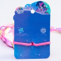 Коса на резинке для волос &laquo;Бантик&raquo;, My Little Pony, 42 см