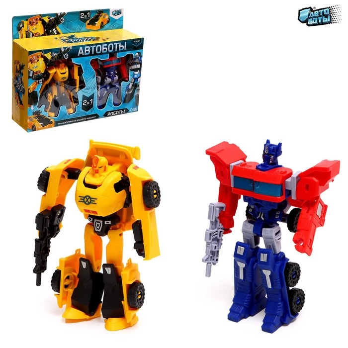 Набор роботов &laquo;Автоботы&raquo;, трансформируются, 2 штуки