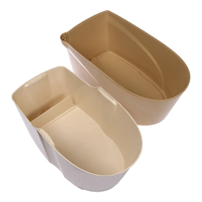 Биотуалет торфяной, 44 л, с ведром, торфом, вентиляцией и дренажом, &laquo;Piteco&raquo;