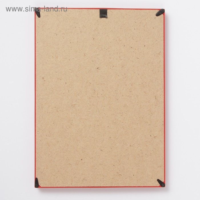 Фоторамка пластик L-1 21х30 см красный (пластиковый экран)