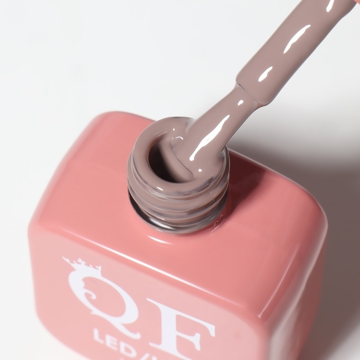 Гель лак для ногтей &laquo;SIMPLE&raquo;, 3-х фазный, 10 мл, LED/UV, цвет коричневый (112)