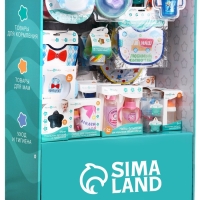 Стойка Mum&Baby, 1 полка + 30 крючков 30 см Стойка Mum&Baby, 1 полка + 30 крючков 30 см