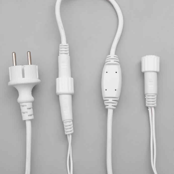 Гирлянда «Бахрома» 3 × 0.6 м, IP44, УМС, белая нить, 160 LED, свечение красное, 220 В Гирлянда «Бахрома» 3 × 0.6 м, IP44, УМС, белая нить, 160 LED, свечение красное, 220 В