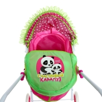 Коляска для кукол &laquo;Счастливый карапуз&raquo; универсальная, с корзиной и сумкой