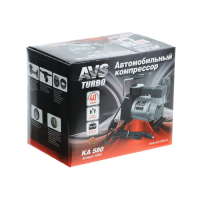 Компрессор автомобильный AVS KA 580, 40 л/мин, 10 атм Компрессор автомобильный AVS KA 580, 40 л/мин, 10 атм