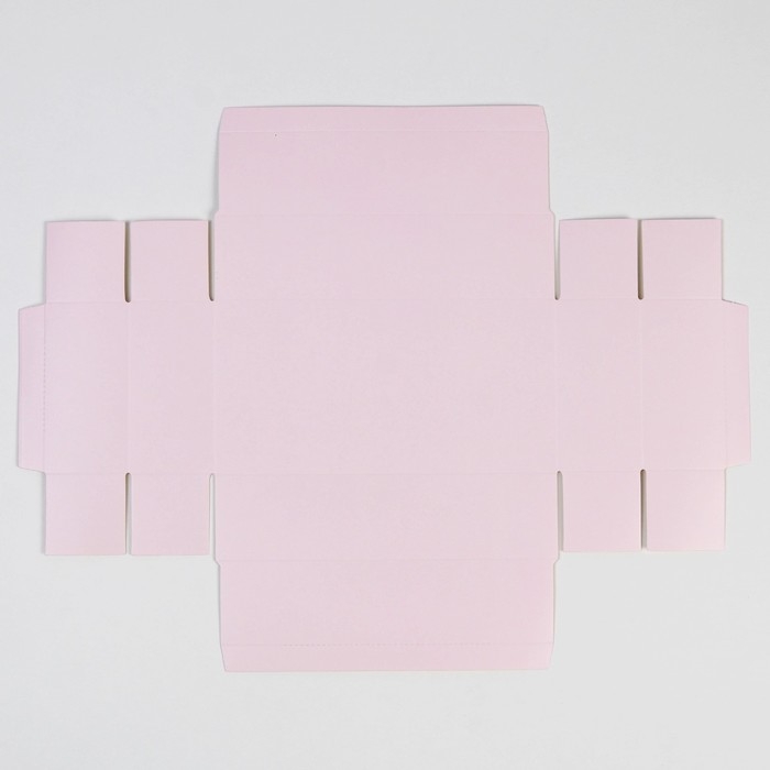 Коробка под 6 конфет, кондитерская упаковка &laquo;Расцветай от счастья&raquo;, 10.2 х 20 х 5 см