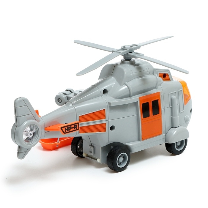 Вертолёт инерционный &laquo;Спасатель&raquo;, 1:20, свет и звук