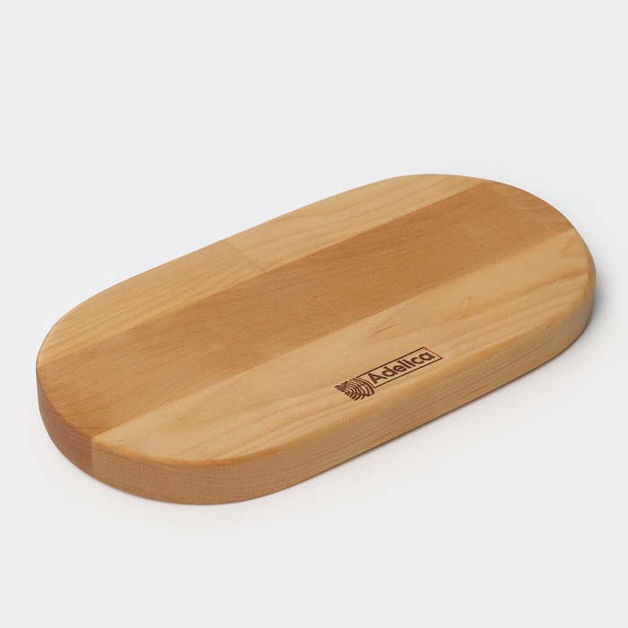 Поднос для подачи, 21&times;11&times;2 см, два отделения, берёза