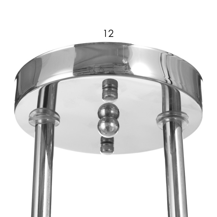 Люстра потолочная Поли 2хE27 40Вт Хром Люстра потолочная Поли 2хE27 40Вт Хром