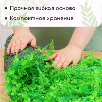 Декоративная панель, 60 × 40 см, «Самшит, Папоротник», Greengo Декоративная панель, 60 × 40 см, «Самшит, Папоротник», Greengo