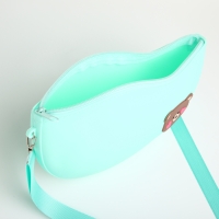 Сумка детская для девочки на молнии, цвет бирюзовый Сумка детская для девочки на молнии, цвет бирюзовый