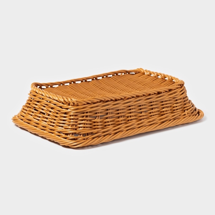 Корзинка для подачи Доляна &laquo;Капучино&raquo;, 30&times;19,5&times;6 см