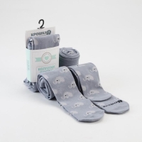 Колготки Крошка Я «Слоники», цвет серый, рост 68-74 см Колготки Крошка Я «Слоники», цвет серый, рост 68-74 см