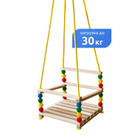 Качели детские, подвесные, деревянные Качели детские, подвесные, деревянные