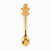 Новый год 2025! Ложка с формовой ручкой &laquo;Новогодняя коллекция: Змейка на шарике&raquo;, 13 х 2.5 см