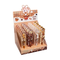 Клей пва 0.9 мл, в форме автоматической ручки, 1мм, для точечного нанесения клея, "Аниме" МИКС