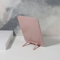 Зеркало настольное, зеркальная поверхность 11,5 × 15 см, цвет МИКС Зеркало настольное, зеркальная поверхность 11,5 × 15 см, цвет МИКС