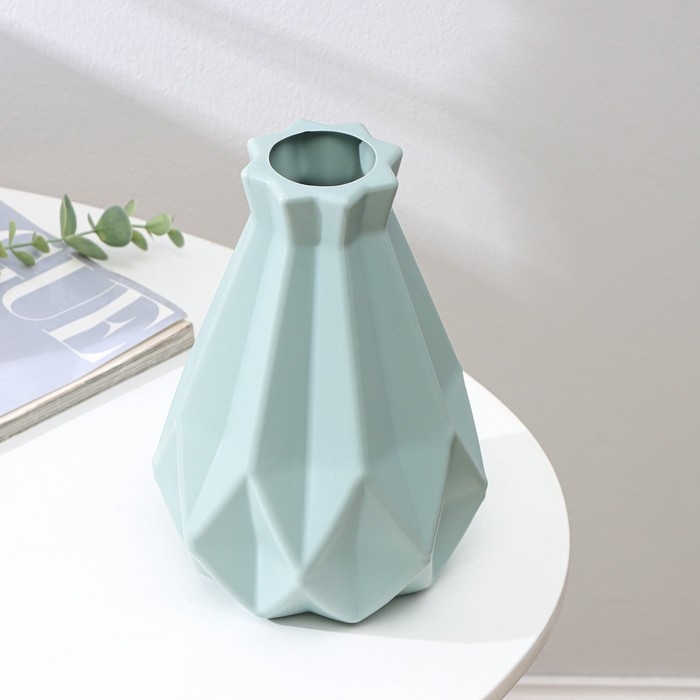 Ваза для цветов, 14×20,5 см, 1,4 л, цвет МИКС Ваза для цветов, 14×20,5 см, 1,4 л, цвет МИКС