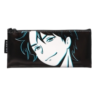 Пенал мягкий 1 отделение, 90х200, искусственная кожа, универсальный, чёрный, Colorio "Аниме глаза" Пенал мягкий 1 отделение, 90х200, искусственная кожа, универсальный, чёрный, Colorio "Аниме глаза"