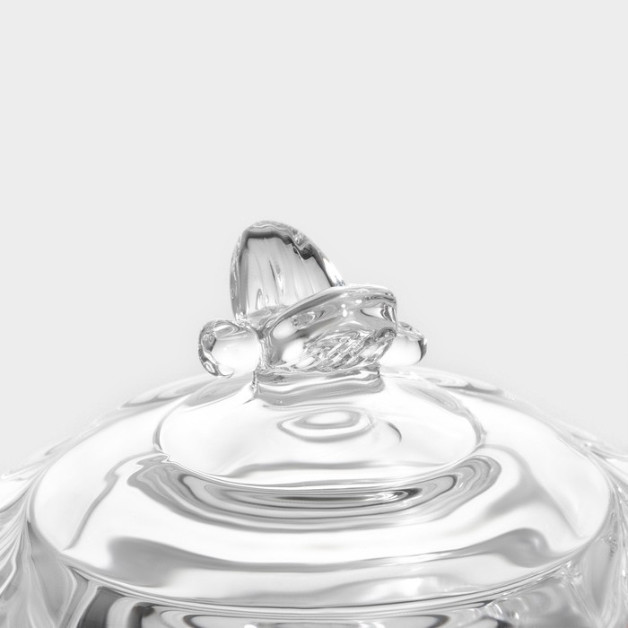 Баночка стеклянная для мёда и варенья &laquo;Медвежонок&raquo;, 200 мл, 11,5&times;9,3 см