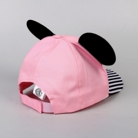 Кепка детская для девочки &laquo;Мышка&raquo;, с ушками, р-р. 52-54, 5-7 лет