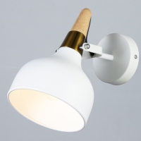 Бра "Лола" Е27 40Вт белый 25х16х25см Бра "Лола" Е27 40Вт белый 25х16х25см