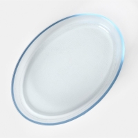 Блюдо стеклянное для запекания овальное, 35,6&times;25&times;6,5 см