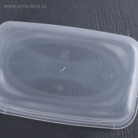 Контейнер для продуктов &laquo;Каскад&raquo;, 2,2 л, прозрачный, крышка микс