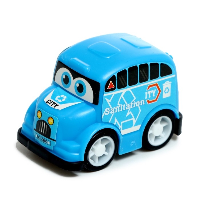 Набор машинок &laquo;Городской транспорт&raquo;, инерция, 10 штук