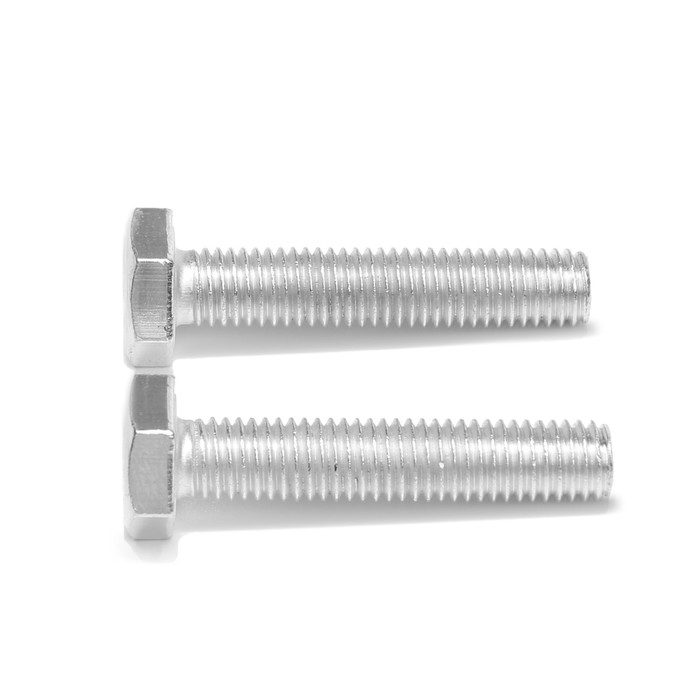 Болт ТУНДРА, оцинкованный, DIN 933, класс прочности 8.8, М10х50 мм, 5 кг Болт ТУНДРА, оцинкованный, DIN 933, класс прочности 8.8, М10х50 мм, 5 кг